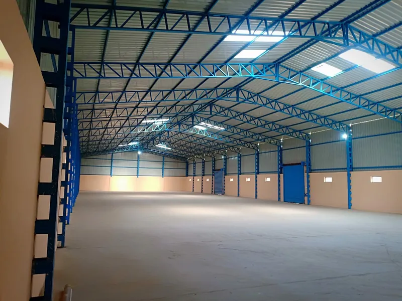 Storage hall at Ambaji Warehouse / CFS, Mundra